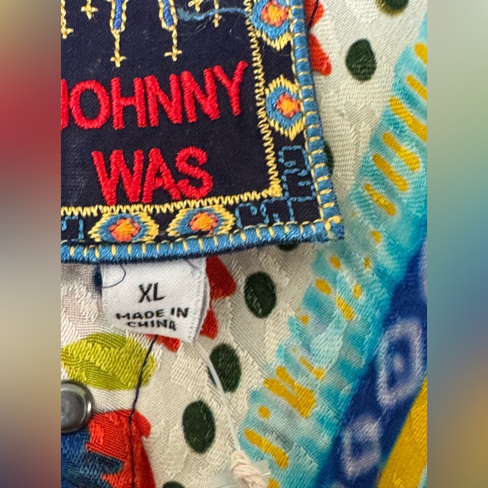 Johnny Was Multicolor Patterned Garment size XL - Picture 6 of 9